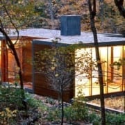 Mahogany Windows on Guest House