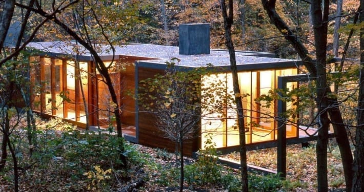 Mahogany Windows on Guest House