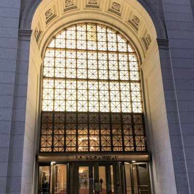 Residential slim wood storefront window